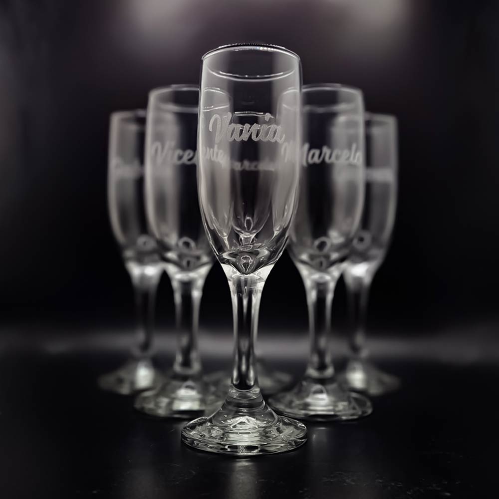 06 Copas Espumante Versalles 176ml - Imagen 2